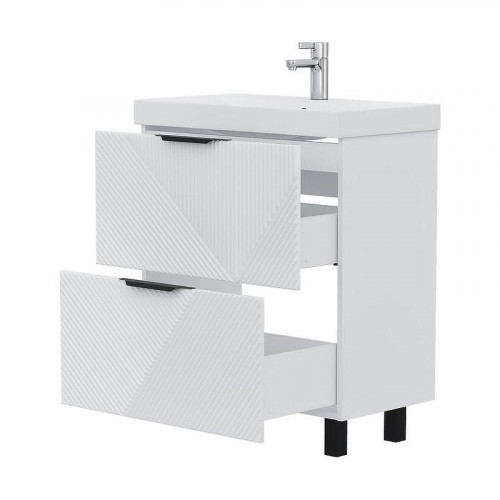 Тумба под раковину Volna Geometry 70 tnGEOMETRY70.2Y-01 цвет Белый