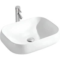 Раковина-чаша Aquatek 56 AQ5526-00 Белая фарфор накладная