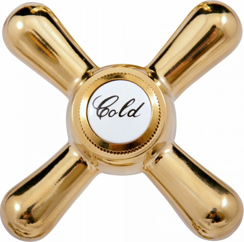 Смеситель для раковины Rav Slezak Morava retro MK120.5/8Z Золото латунь