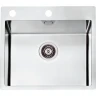 Кухонная мойка Alveus Pure 70 KMB-90 565x525 1122385 Брашированная сталь нержавеющая сталь встраиваемый