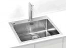 Кухонная мойка Alveus Pure 70 KMB-90 565x525 1122385 Брашированная сталь нержавеющая сталь встраиваемый