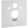 Унитаз с инсталляцией Rosa Элеганс Люкс Вн УнБ32 4620008195438 + Grohe Rapid SL 38775001 с сиденьем Микролифт и клавишей смыва Хром
