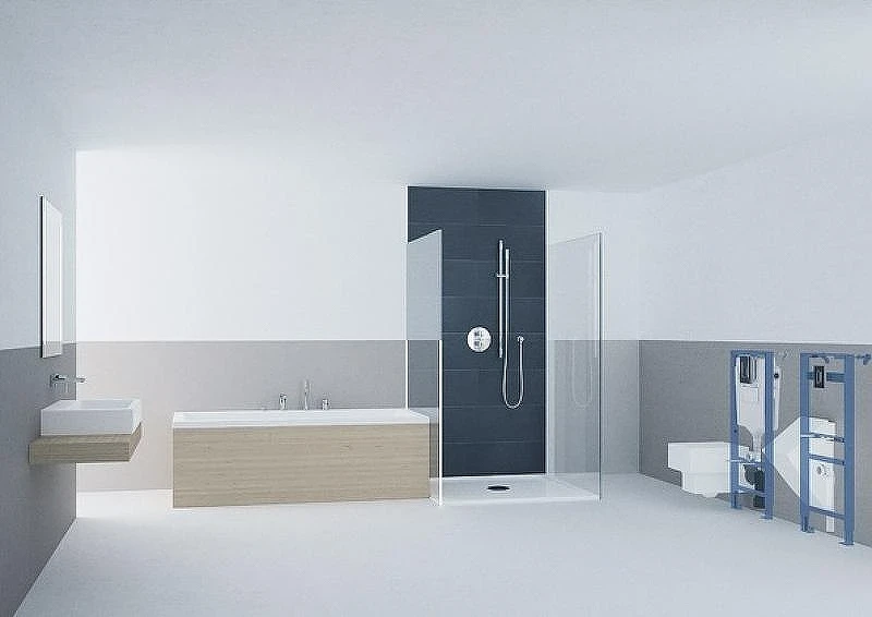 Унитаз с инсталляцией Rosa Элеганс Люкс Вн УнБ32 4620008195438 + Grohe Rapid SL 38775001 с сиденьем Микролифт и клавишей смыва Хром