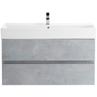 Тумба под раковину Cezares Molveno 46 100 MOLVENO 46-100-2C-SO-BET подвесная Beton МДФ / ЛДСП