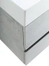 Тумба под раковину Cezares Molveno 46 100 MOLVENO 46-100-2C-SO-BET подвесная Beton МДФ / ЛДСП