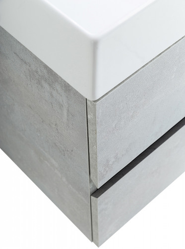 Тумба под раковину Cezares Molveno 46 100 MOLVENO 46-100-2C-SO-BET подвесная Beton МДФ / ЛДСП