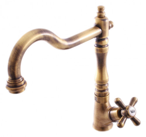 Кран для одного типа воды Rav Slezak Morava retro MK194/8SM бронзовый