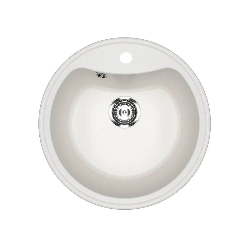 Кухонная мойка Ulgran Classic U-601-341 цвет Ультра-белый