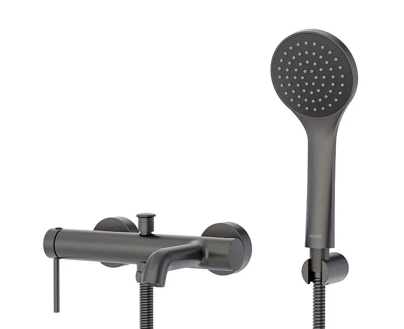 Смеситель для ванны Royce Ozzy RCM-120403GR цвет Оружейная сталь