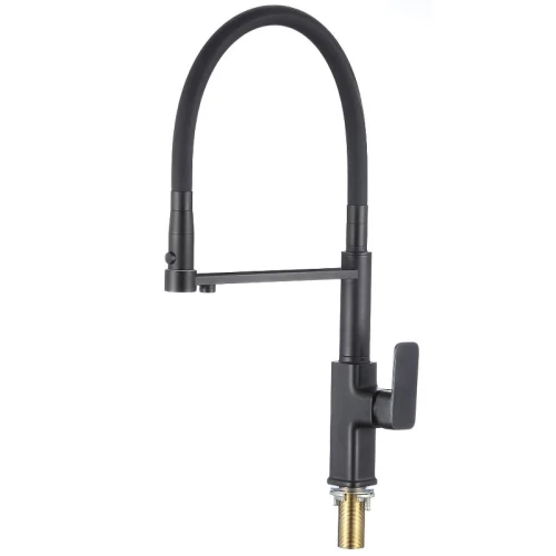 Смеситель для кухни Savol S-L1808H-01 цвет Черный