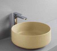 Раковина Artceram Cognac 42 COL001 12 00 Giallo zinco фарфор накладная