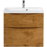 Тумба под раковину BelBagno Marino 90 MARINO-H60-900-2C-SO-RN-P подвесная Rovere Nature МДФ / ЛДСП