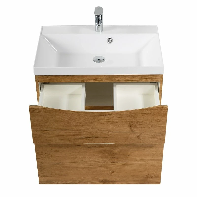 Тумба под раковину BelBagno Marino 90 MARINO-H60-900-2C-SO-RN-P подвесная Rovere Nature МДФ / ЛДСП
