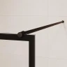 Душевая перегородка RGW Walk In 60 351001960-84 профиль цвет Черный стекло рисунок- черный принт