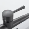 Смеситель для кухни Shevanik S428T цвет Оружейная сталь