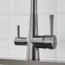 Смеситель для кухни Shevanik S428T цвет Оружейная сталь