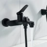 Смеситель для ванны Shevanik S6202H цвет Черный