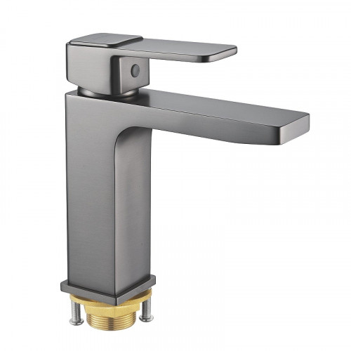 Смеситель для раковины Shevanik S9701T цвет Оружейная сталь