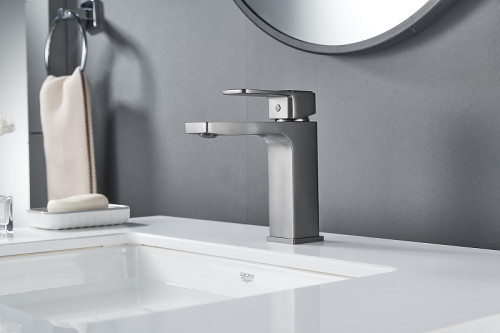 Смеситель для раковины Shevanik S9701T цвет Оружейная сталь