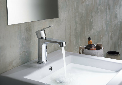 Смеситель для раковины Aquatek Оберон AQ1210CR Хром латунь