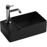 Раковина Ceramicanova Element 40 CN5046MB Черная матовая фарфор подвесная