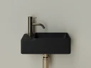 Раковина Ceramicanova Element 40 CN5046MB Черная матовая фарфор подвесная
