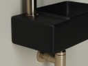Раковина Ceramicanova Element 40 CN5046MB Черная матовая фарфор подвесная