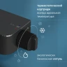 Душевая система AM.PM Func F078F222 с термостатом Черная матовая латунь на стену