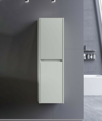 Шкаф пенал Orka Lisbon 40 3001156 подвесной Кашемировый матовый МДФ / ЛДСП