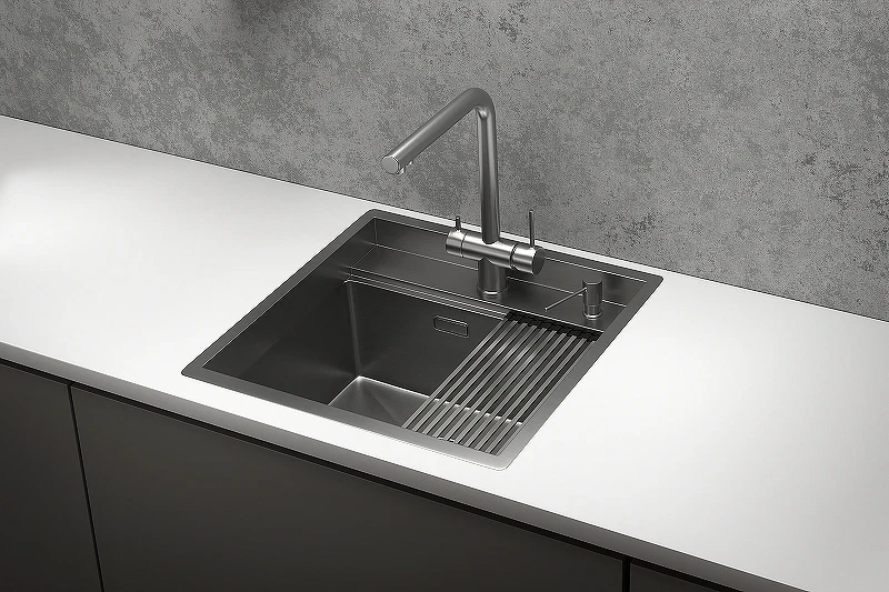 Кухонная мойка Granula Kitchen Space 50 5051 цвет Сталь сатин