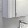 Зеркальный шкаф Comforty Лима 60 00-00019426 цвет Белый матовый
