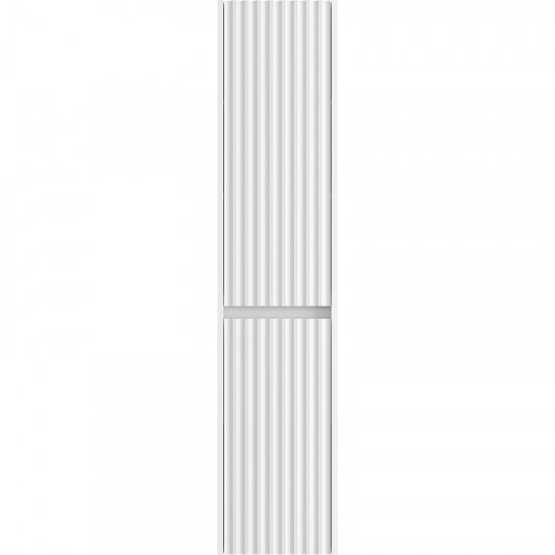Шкаф пенал Brevita Balaton 35 L BAL-05035-01-2Л подвесной Белый матовый МДФ / ЛДСП