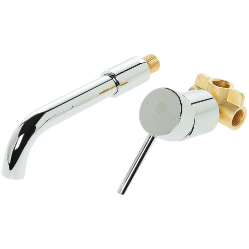 Смеситель для раковины Orange Karl M05-722cr Хром встраиваемый