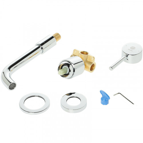 Смеситель для раковины Orange Karl M05-722cr Хром встраиваемый