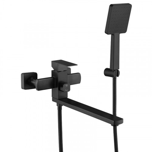 Смеситель для ванны Fmark FS8124H универсальный цвет Черный