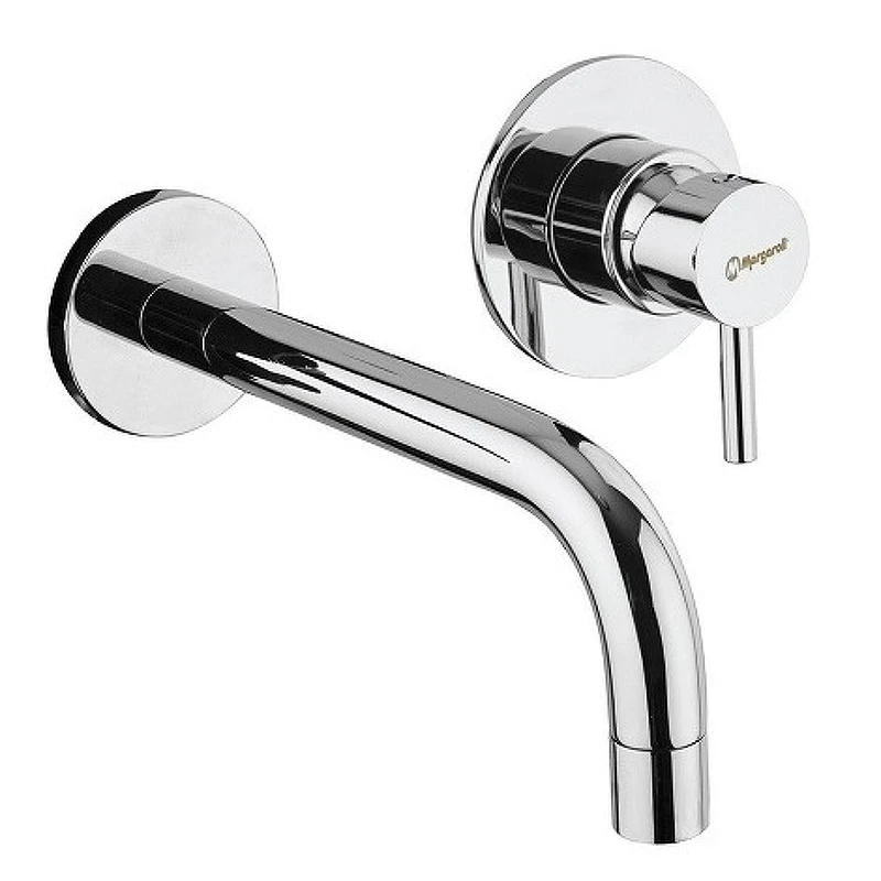 Смеситель для раковины Margaroli Moderna RU2002AA01CR Хром встраиваемый