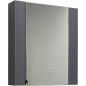 Зеркальный шкаф Comforty Лима 70 00-00004891 Антрацит МДФ / ЛДСП, стекло