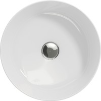 Раковина-чаша Cersanit Crea 38 Ring 64754 Белая фарфор накладная