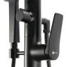 Смеситель для ванны Lemark Bronx LM3744BL Черный латунь на пол
