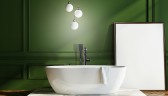 Смеситель для ванны Lemark Bronx LM3744BL Черный латунь на пол