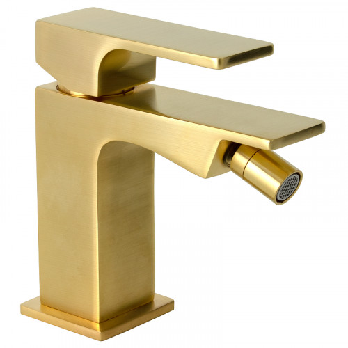 Смеситель для биде Remer Absolute AU20BG цвет Золото брашированное