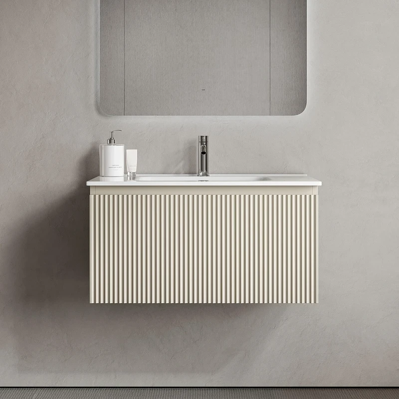 Тумба под раковину Sancos Snob R 1.0 80 SNR1.080CE подвесная цвет Beige Soft