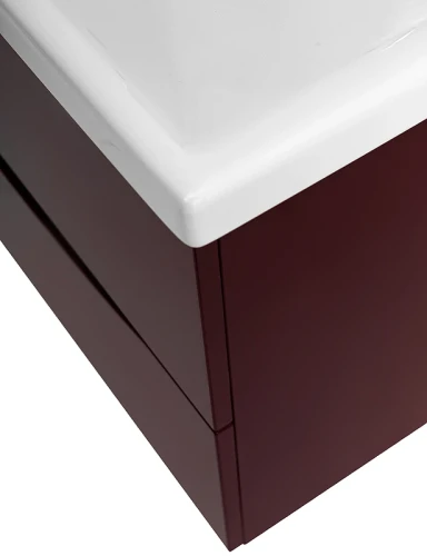 Тумба под раковину BelBagno Marino-Cer 70 MARINO-CER-700-2C-SO-BRDL-P подвесная Bordo Lucido МДФ / ЛДСП