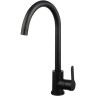 Смеситель для кухни WesnaArt Eko EKO05-110Black Черный матовый нержавеющая сталь