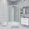Душевая кабина Niagara Promo 100x80 L P100/80/26L/MT/BK без гидромассажа
