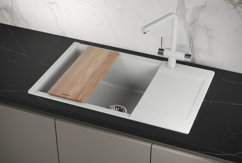 Кухонная мойка Granula Estetica 78 7807 цвет Арктик