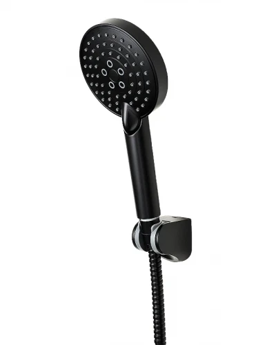 Смеситель для ванны Orange OneLife P02-300b Черный матовый на стену