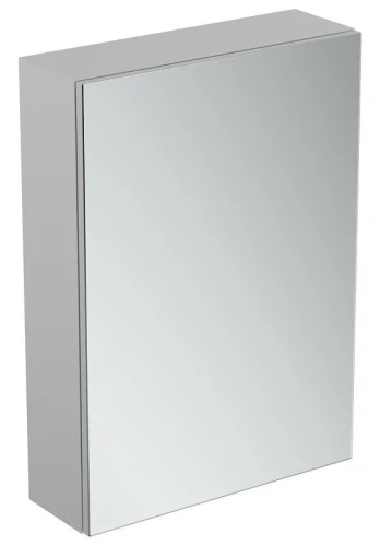 Зеркальный шкаф Ideal Standard Mirror Light 50 T3428AL с подсветкой цвет Aluminium Effect (Алюминий)