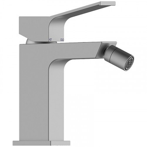 Смеситель для биде Bossini Aki Z00708.094 Никель шлифованный латунь