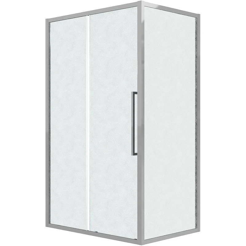 Душевой уголок Grossman Cosmo 130х80 120.K33.02.1380.10.02 профиль Хром стекло шиншилла
